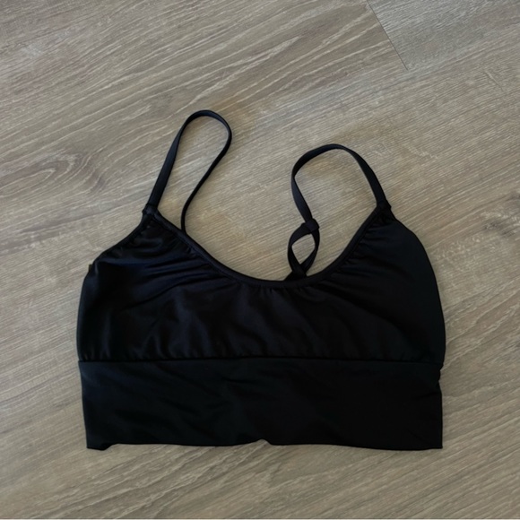 Gooseberry seaside bikini top in Black - Picture 1 of 3